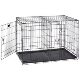 Hundebur Dog-Inn 105 108,5×72,7×76,8 cm grå