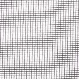 Myggnett 1x3m glassfiber svart