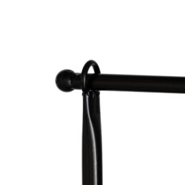 Design Dekorativ bordstang med klemme svart