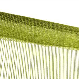 Trådgardiner 2 stk 140×250 cm grønn