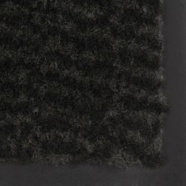 Støvkontroll matte rektangulær tuftet 40×60 cm svart