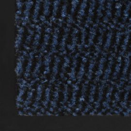 Støvkontroll matte rektangulær tuftet 40×60 cm blå