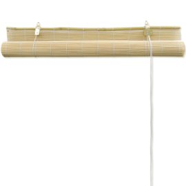 Rullegardin bambus 100×220 cm naturell