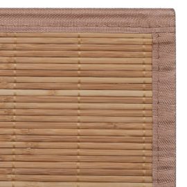 Bambusteppe 160×230 brun