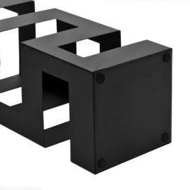 Paraplystativ Tetris stål svart