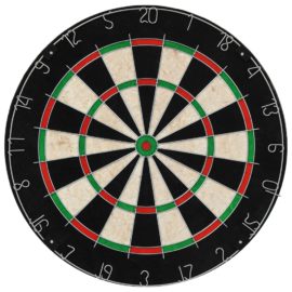 Profesjonell dartskive sisal med 6 darts