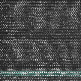 Tennisskjerm HDPE 1×50 m svart