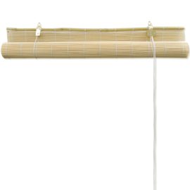 Rullegardiner naturlig bambus 100 x 160 cm