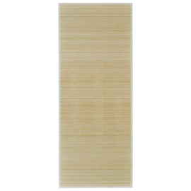 naturlig bambus rektangulært 120 x 180 cm