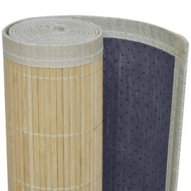 naturlig bambus rektangulært 150 x 200 cm