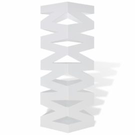 kvadratisk Paraplyholder Stokk i stål 48,5 cm