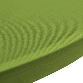 Elastisk Bordduk 2 stk 80 cm Grønn