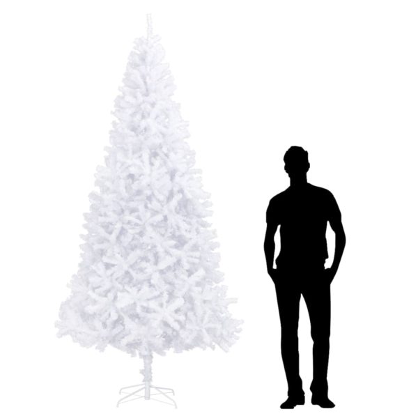 Kunstig juletre 300 cm hvit