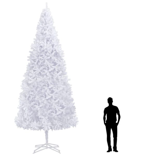 Kunstig juletre 500 cm hvit