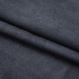 Lystette gardiner med kroker 2 stk antrasitt 140×175 cm