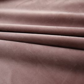 Lystette gardiner med kroker 2 stk fløyel antikk rosa 140x225cm