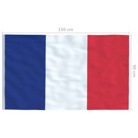 Fransk flagg 90×150 cm