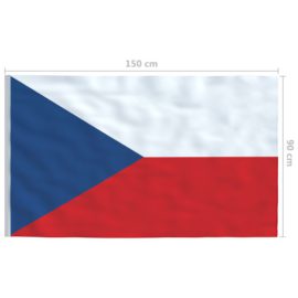 Tsjekkisk flagg 90×150 cm