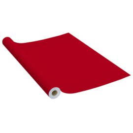 Selvklebende folie til møbler rød 500×90 cm PVC