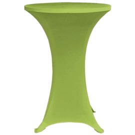 Elastisk bordduk 4 stk 80 cm grønn