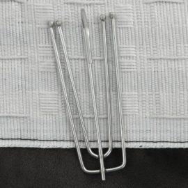 Lystette gardiner kroker lin-design 2 stk antrasitt 140×245 cm
