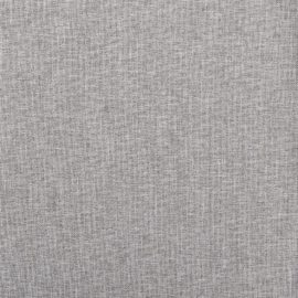 Lystett gardin med kroker og lin-design grå 290×245 cm