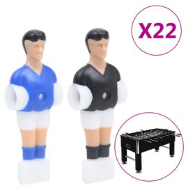 Fotballbordspillere for 12,7 mm stang 22 stk
