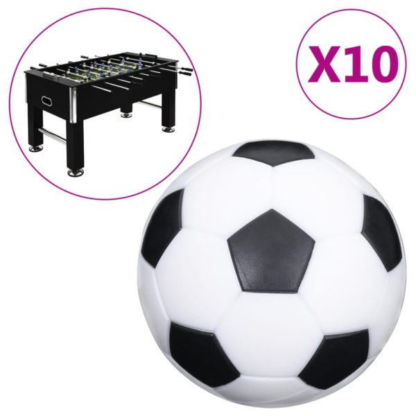Fotballbordballer 10 stk 32 mm ABS