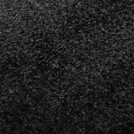 Dørmatte vaskbar svart 60×90 cm