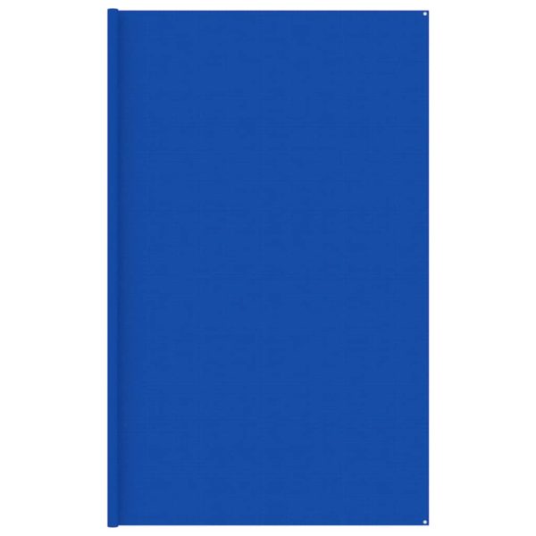 Teltteppe 400×600 cm blå HDPE