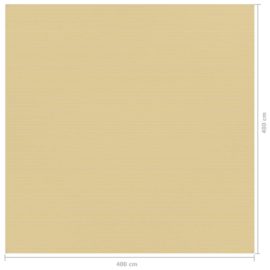Teltteppe 400×400 cm beige