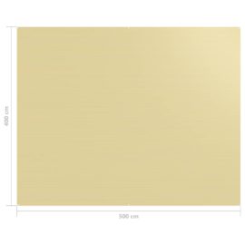 Teltteppe 400×500 cm beige