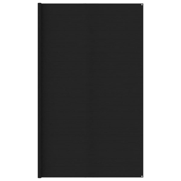 Teltteppe 400×400 cm svart HDPE
