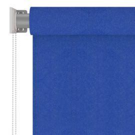 Utendørs rullegardin 60×140 cm blå HDPE