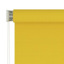 Utendørs rullegardin 160×230 cm gul