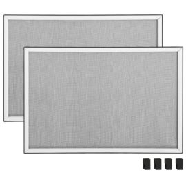 Utvidbar insektskjerm for vinduer hvit (75-143)x50 cm
