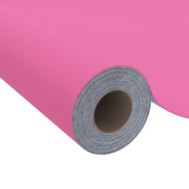 Selvklebende folie til møbler høyglans rosa 500×90 cm PVC