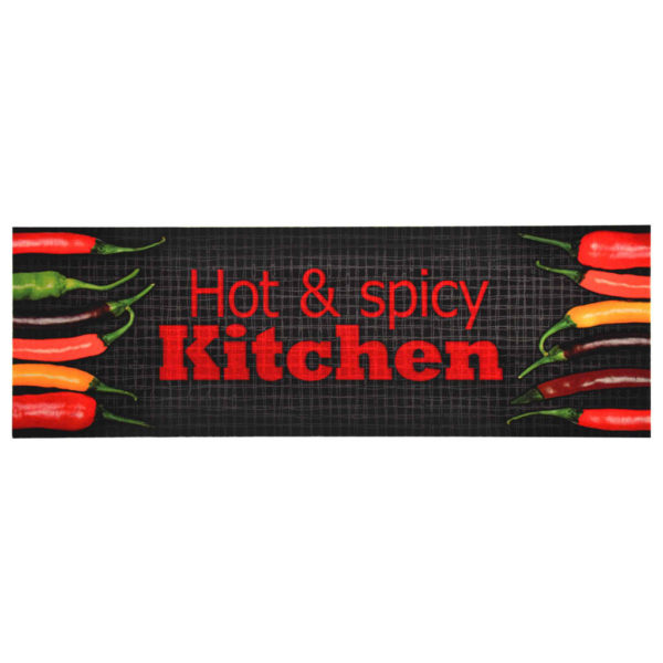 Kjøkkenteppe vaskbart Hot & Spicy 60×300 cm