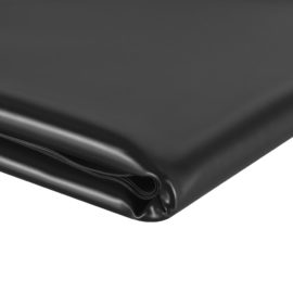 Damduk svart 1×6 m PVC 0,5 mm