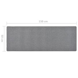 Teppeløper mørkegrå 50×150 cm