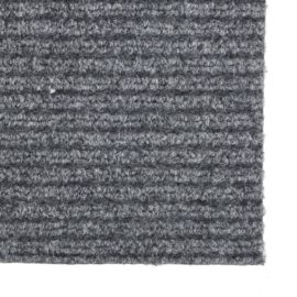 Smussfangende teppeløper grå 100×300 cm