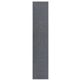Smussfangende teppeløper 100×500 cm grå