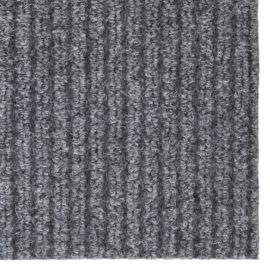 Smussfangende teppeløper 100×500 cm grå