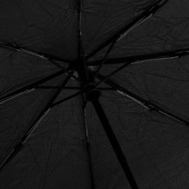 Sammenleggbar paraply automatisk svart 95 cm