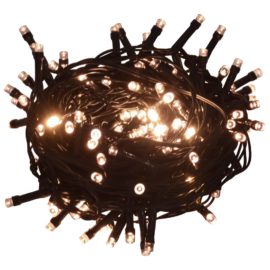 LED-strenglys med 150 lysdioder varmhvit 15 m PVC