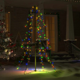 Juletrekjegle 160 LED innendørs og utendørs 78×120 cm