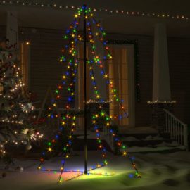 Juletre kjegle 200 LED innendørs og utendørs 98×150 cm
