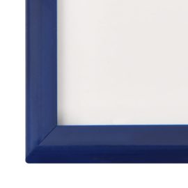 Fotorammekollasje for bord 3 stk blå 13×18 cm MDF