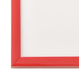 Fotorammekollasje for vegg eller bord 3 stk rød 70×90 cm MDF