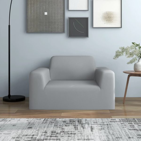 Sofaovertrekk polyester grå